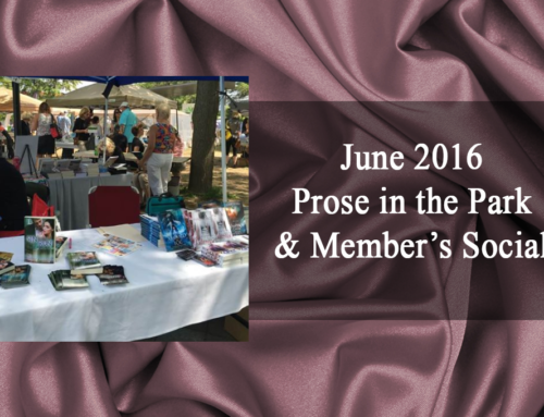 June 2016: Prose in the Park and Social
