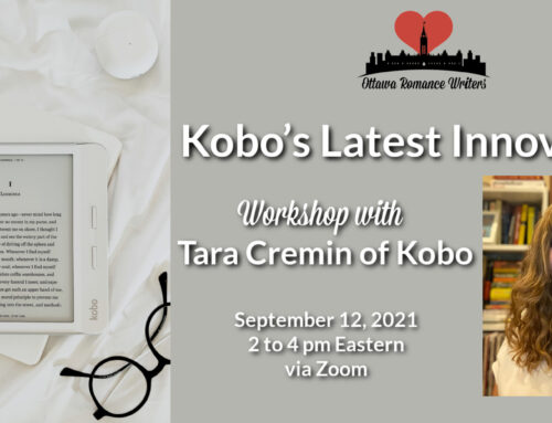Sept 12, 2021 Workshop: Kobo’s Latest Innovations with Tara Cremin