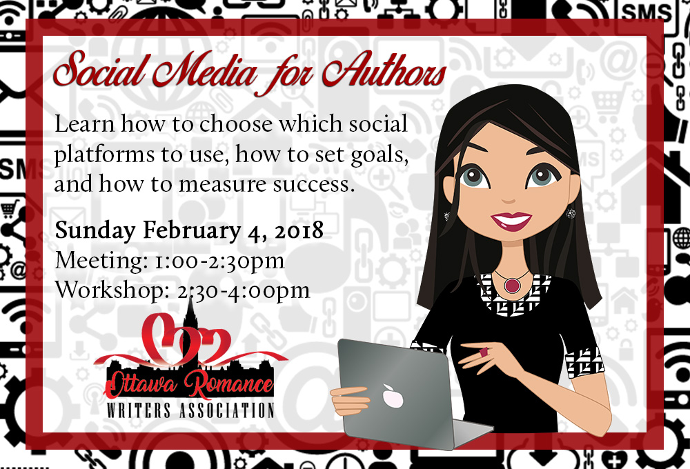 February 2018 Workshop: Social Media for Authors