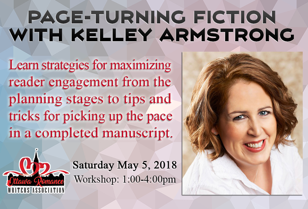 May 2018 Workshop: Page-Turning Fiction with Kelley Armstrong