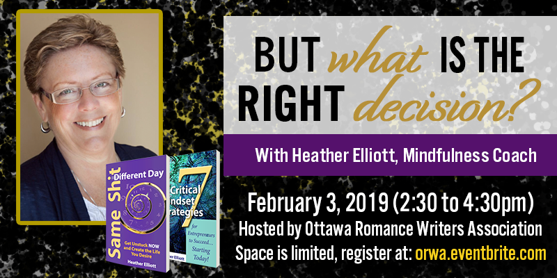 Recap Feb 2019: Successful Author Mindset with Heather Elliott