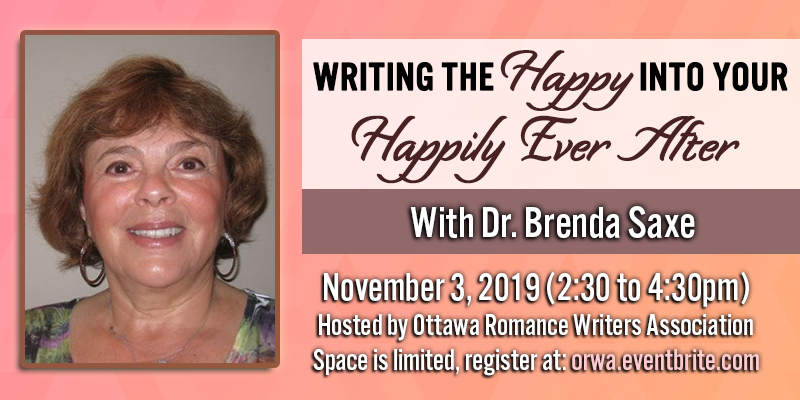 November 2019: Writing the Happy into your Happily Ever After