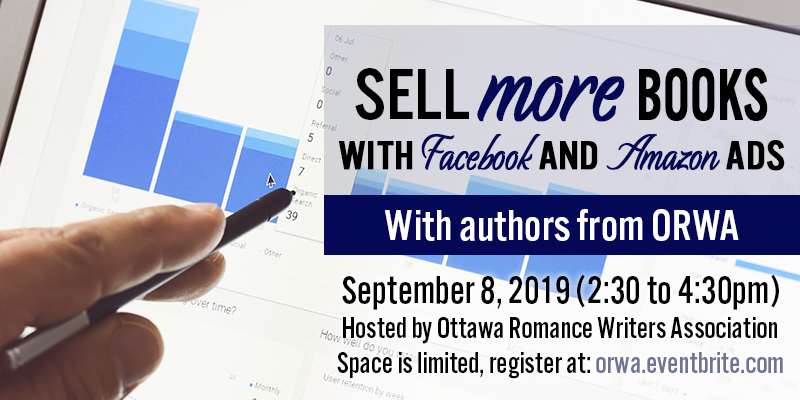 September 2019: Selling more books with ads on Facebook and Amazon