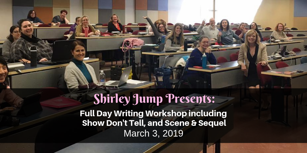 Recap March 2019: Full day writing workshop: Show, don’t tell and scene/sequel